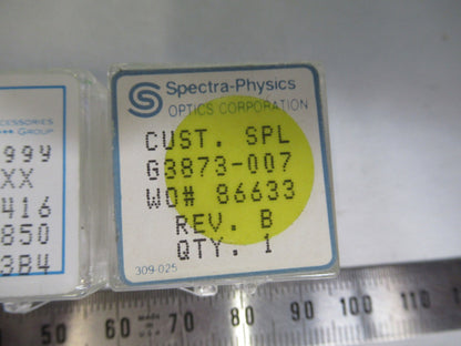 LOT OPTICAL SPECTRA PHYSICS COATED LENS PHOTONICS OPTICS as pictured T3-B-40