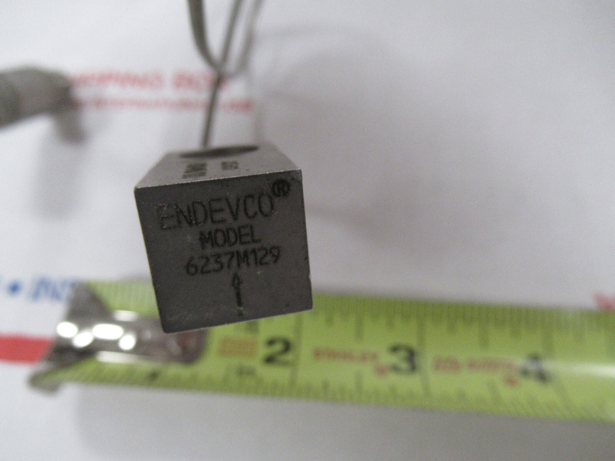 MEGGITT ENDEVCO  6237M129 TURBINE ACCELEROMETER TEST VIBRATION X8-FT-99