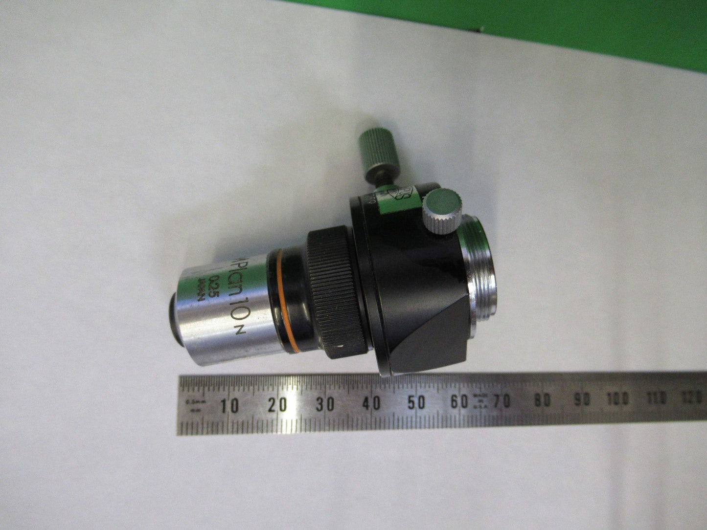 OLYMPUS JAPAN DIC M10 N NOMARSKI OBJECTIVE MICROSCOPE PART AS PICTURED Y3-B-04