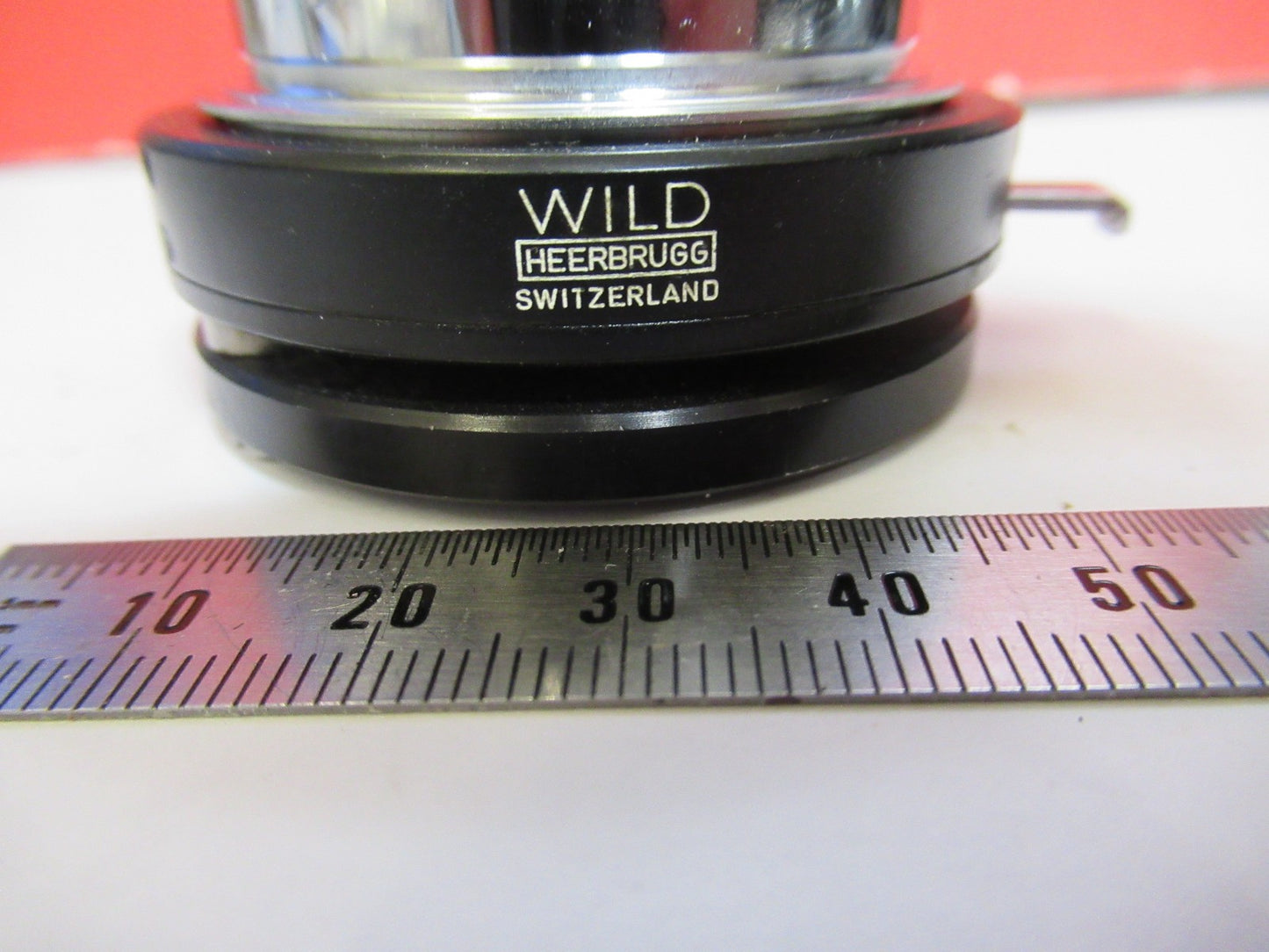 WILD HEERBRUGG SWISS M11 CONDENSER + IRIS MICROSCOPE PART AS PICTURED V7-A-93