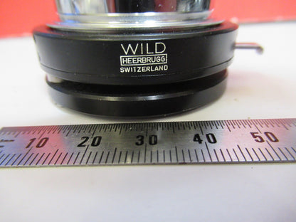 WILD HEERBRUGG SWISS M11 CONDENSER + IRIS MICROSCOPE PART AS PICTURED V7-A-93