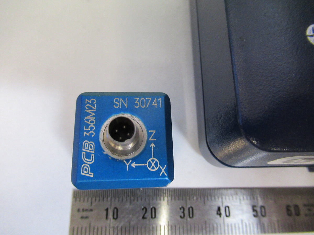 PCB PIEZOTRONICS 356M23 LOW BIAS TRIAXIAL ACCELEROMETER AS PICTURED W4-A-23