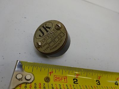 Quartz Radio Wwii Crystal Jk James Knight 3860 Kc Frequency Control