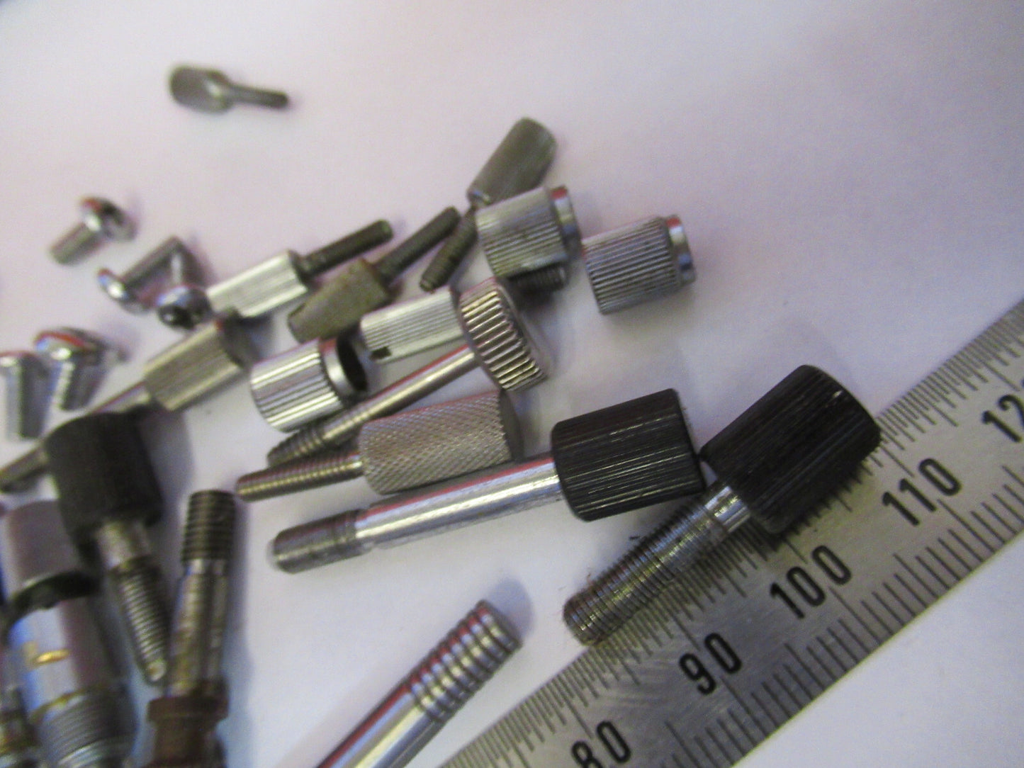 ZEISS / WILD ASSORTED HARD TO FIND SCREWS MICROSCOPE PART AS PICTURED Q5-B-51