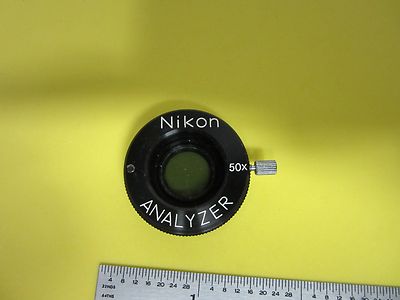 MIKROSKOP PART ANALYZER POLARISATOR NIKON OPTICS BIN#A5-N-94