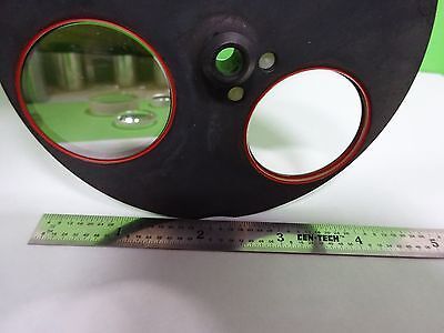 OPTICAL FILTER WHEEL INFRARED / VISIBLE MIL SPEC LASER OPTICS AS IS BIN#72-B-01