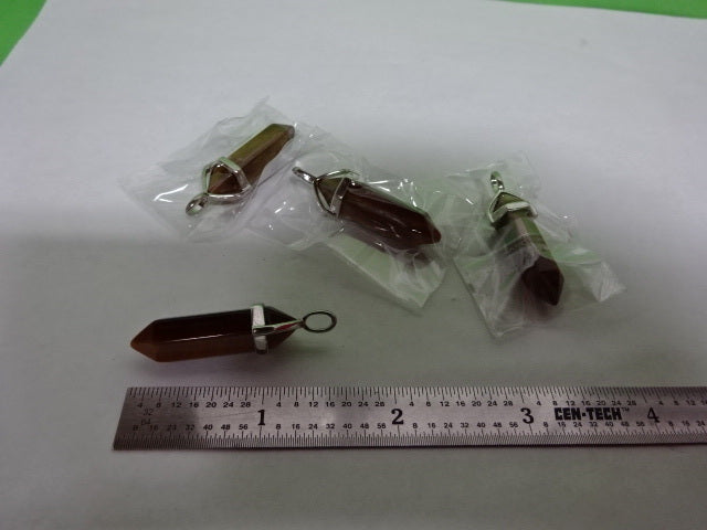 Stone Jewelry Lot 4 Ea Pendant Tiger's Eye Rock