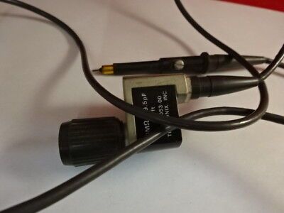 TEKTRONIX OSCILLOSCOPE ELECTRONIC PROBE 010-6053-00 10 MEGA OHM AS IS &4B-A-32