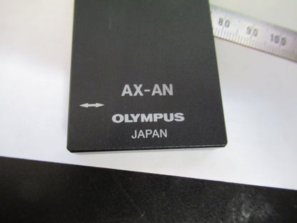 OLYMPUS JAPAN POL POLARIZER ANALYZER SLIDE MICROSCOPE PART AS PICTURED G8-A-79