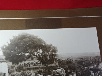 Collectable Sepia Hand Printed Photo Eviction Scene W. Lawrence cir.1900