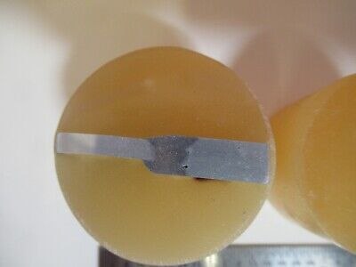 Lot 2 ea METALLOGRAPHIC METAL CROSS SECTION SPECIMEN MICROSCOPY SAMPLE &A7-A-19