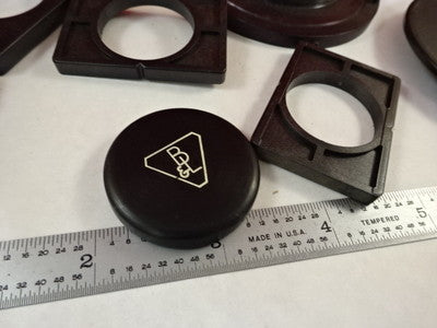 FOR PARTS MICROSCOPE PART LOT PLASTIC HOLDERS CAPS AS IS BIN#T1-B-10
