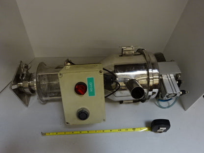 PRECIPITATOR CONICAL COLLECTOR CHEMICAL PARTICLE DUST UNTESTED ITEM AS IS #TC-1