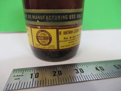 CEDARWOOD HARTMAN LEDD IMMERSION OIL BOTTLE MICROSCOPE PART AS PICTURED &S2-C-97