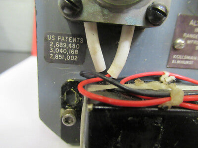 FOR PARTS ALTIMETER INDICATOR KOLLSMAN A4361710001 AIRCRAFT AS PICTURED &F6-B-07
