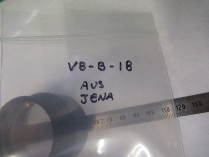 AUS JENA GERMANY MOUNTED LENS POLARIZER MICROSCOPE PART AS PICTURED V8-B-18