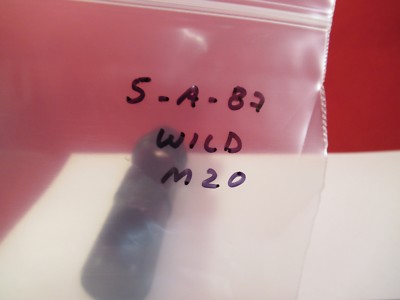 WILD HEERBRUGG SWISS LAMP HOLDER ILLUMINATOR M20 MICROSCOPE PART OPTICS &5-A-87