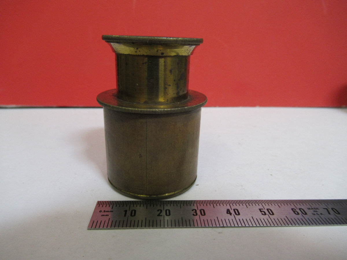 Antique Brass Eyepiece Ocular Lens UK Microscope Part