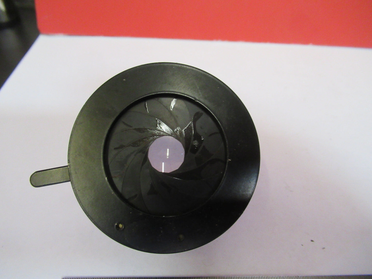 TIYODA JAPAN CONDENSER + IRIS OPTICS MICROSCOPE PART AS PICTURED F8-A-93