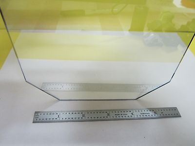 OPTICAL LARGE TRUNCATED GLASS LASER OPTICS AS IS BIN#U5-39