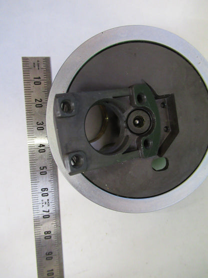 LEITZ WETZLAR GERMANY QUINTUPLE NOSEPIECE MICROSCOPE PART AS PICTURED X2-A-21