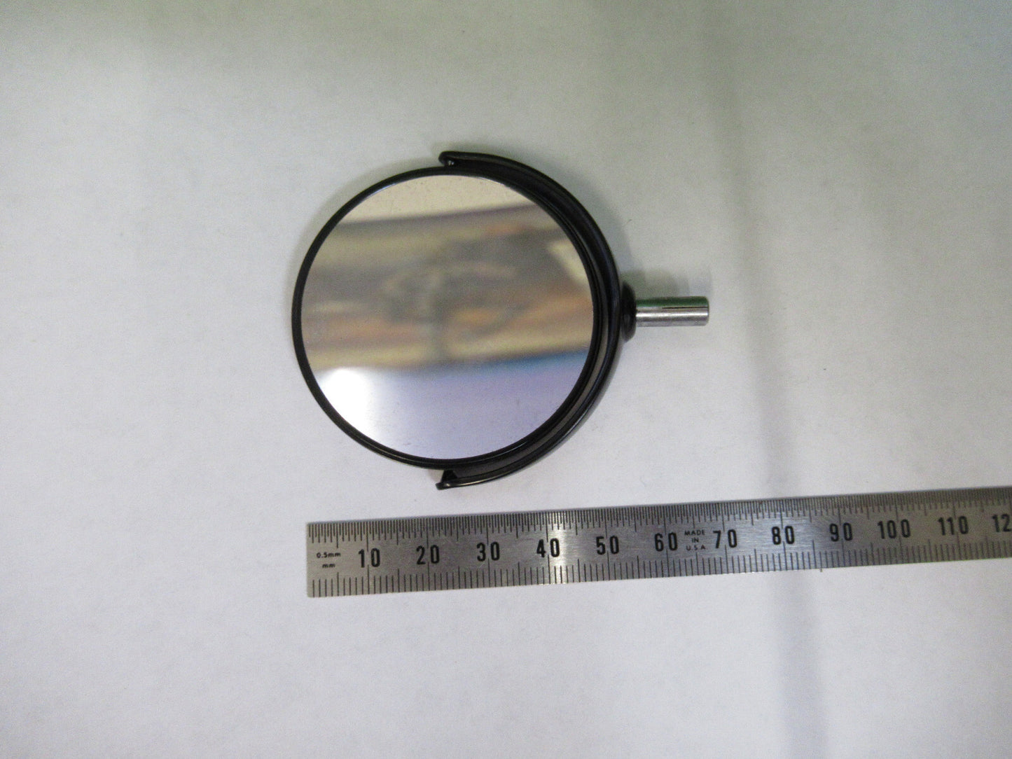 ANTIQUE CARL ZEISS MIRROR ASSEMBLY OPTICS MICROSCOPE PART AS PICTURED S7-A-89