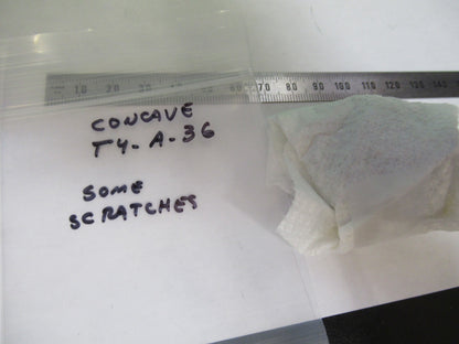 OLYMPUS JAPAN CONCAVE some scratches MIRROR MICROSCOPE PART AS PICTURED T4-A-36