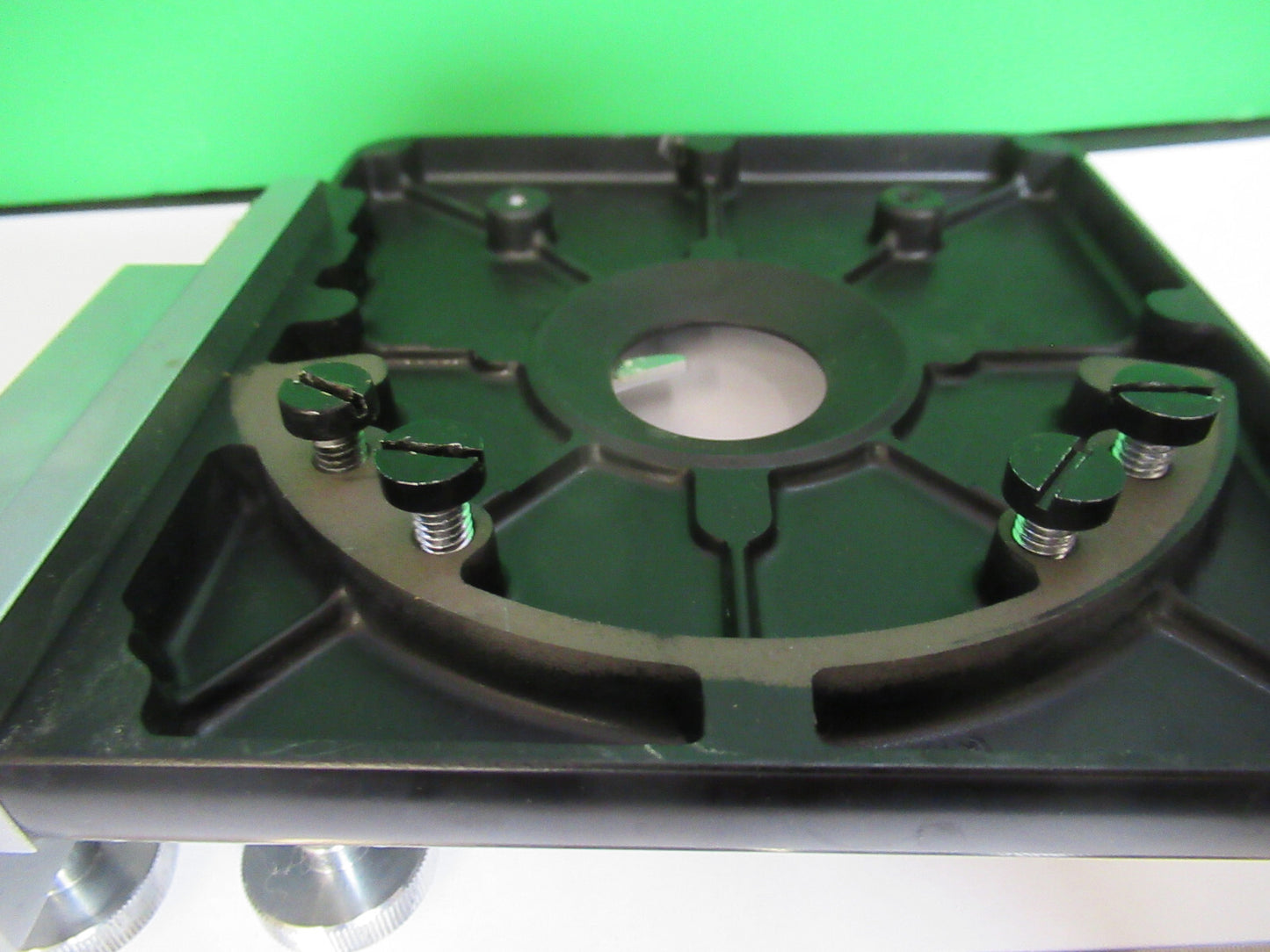 Olympus Japan Xy Stage Table Microscope Part