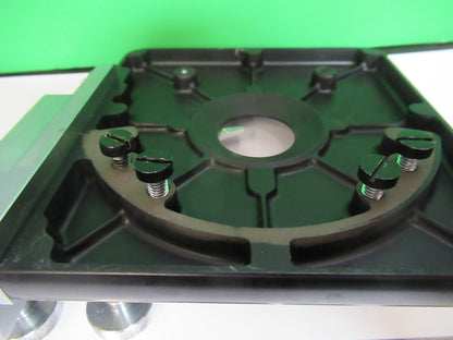 Olympus Japan Xy Stage Table Microscope Part
