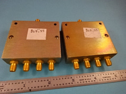 MINI CIRCUITS SPLITTER LOT ZC4PD-900 MICROWAVE RF FREQUENCY AS IS #19-A-21