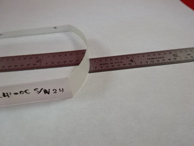 RACETRACK BLOCK WINDOW GLASS OPTICAL OPTICS AS PICTURED &Z8-20