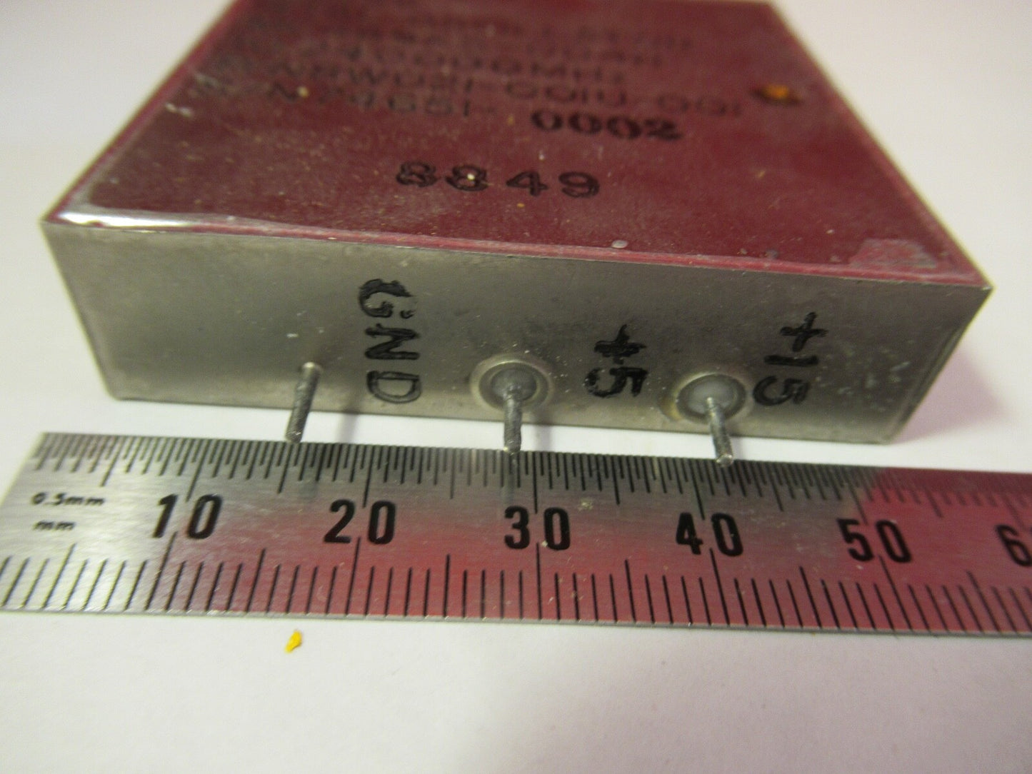 Quartz Oscillator McCOY Frequency 10.24 MHz Flight Unit GPS AS Pic