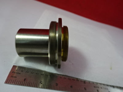 MICROSCOPE PART CONVERGING LENS CAMERA ADAPTOR UNKNOWN OPTICS AS IS &55R-A-06