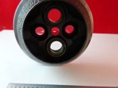 MIKROSKOPTEIL SPENCER-OBJEKTIV STEREO-1X-OPTIK WIE BESEHEN 83-A-14