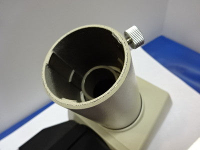 MICROSCOPE PART NIKON JAPAN HEAD TRINOCULAR OPTICS AS IS &83-25