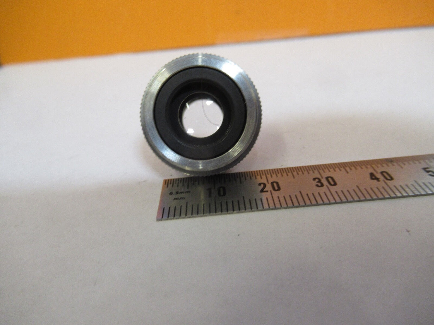 LEITZ WETZLAR 3.5X /170 OBJECTIVE LENS OPTIC MICROSCOPE PART AS PICTURED 1-DT-20
