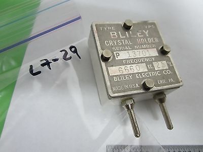 VINTAGE WWII BLILEY VP5 QUARTZ CRYSTAL FREQUENCY CONTROL HAM RADIO BIN#L7-29