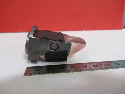 KYOWA JAPAN HEAD GLASS PRISM OPTICS MICROSCOPE PART AS PICTURED T9-A-53