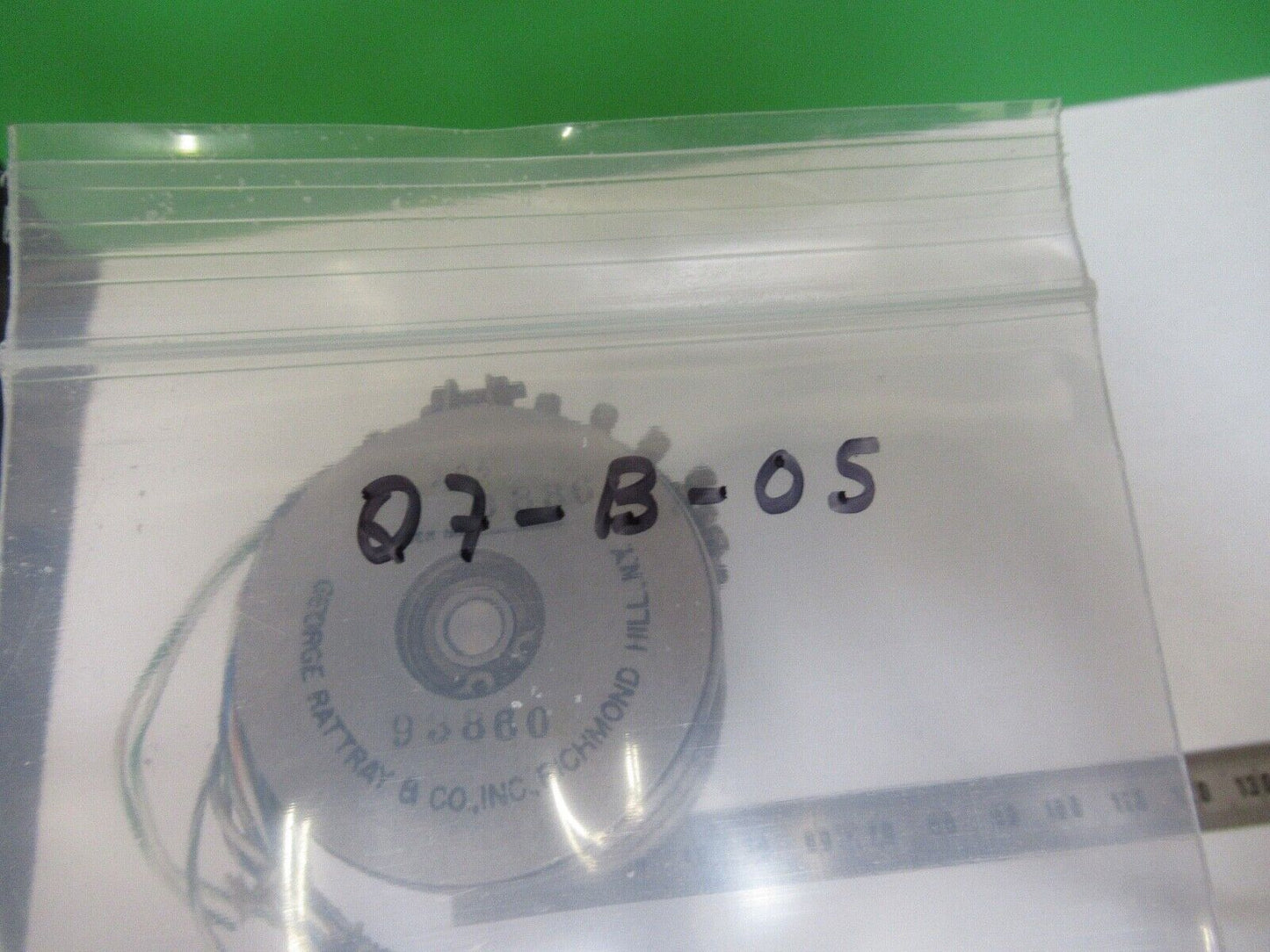 SERVO RESISTANCE GEAR GEORGE RATTRAY RHEOSTAT AS PICTURED  Q7-B-05