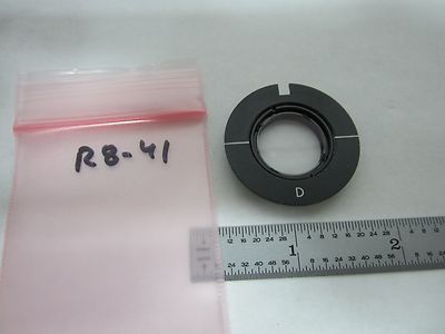MICROSCOPE PART  FILTER D  OPTICS #R8-41