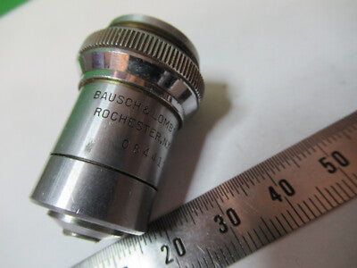cracked Bausch & Lomb 10X Objective Microscope Part