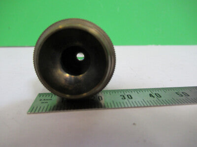 Antique Brass Bausch & Lomb Objective Microscope Part Optics