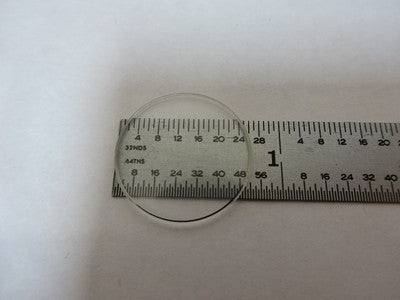 MICROMETER RETICLE MICROSCOPE OPTICS PART AS PICTURED &J4-A-19