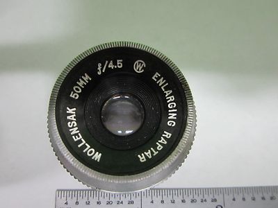 Optical Scientific Lens Wollensak York Enlarging Raptar Optics