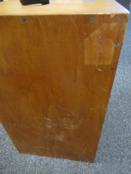 Empty Wood Cabinet for Antique Carl Zeiss AG Germany Microscope Part