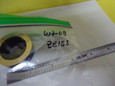 OPTISCHES MIKROSKOP TEIL ZEISS GERMANY MOUNTED LENS OPTICS AS IS BIN#W7-08