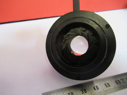VINTAGE SPENCER CONDENSER + IRIS OPTICS  MICROSCOPE PART AS PICTURED F8-A-48