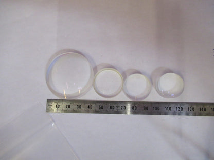 AUS JENA GERMANY LOT GLASS LENSES MICROSCOPE PART AS PICTURED V8-B-61