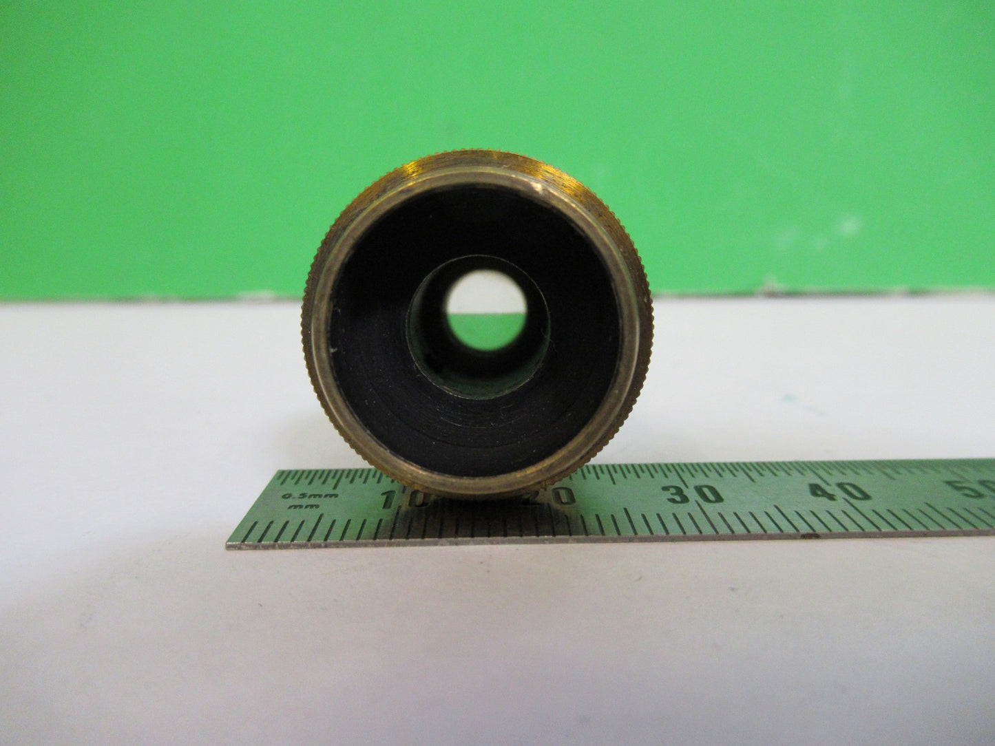 ANTIQUE BRASS BECK UK OBJECTIVE LENS MICROSCOPE PART AS PICTURED X3-B-18