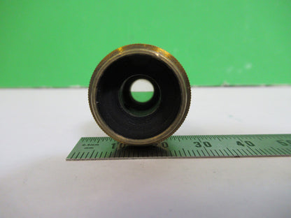 ANTIQUE BRASS BECK UK OBJECTIVE LENS MICROSCOPE PART AS PICTURED X3-B-18